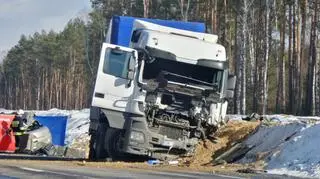 Tragiczny wypadek na krajowej "8"