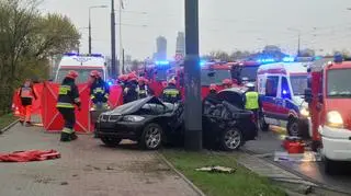 Śmiertelny wypadek w alei Jana Pawła II