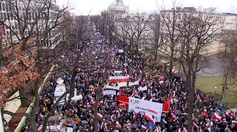 Ile tysięcy osób było na marszach? Różne dane miasta i policji