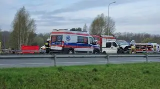 Wypadek na A2