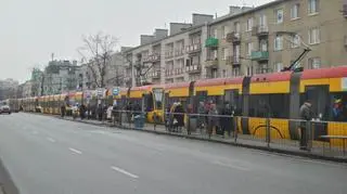 Utrudnienia w kursowaniu tramwajów