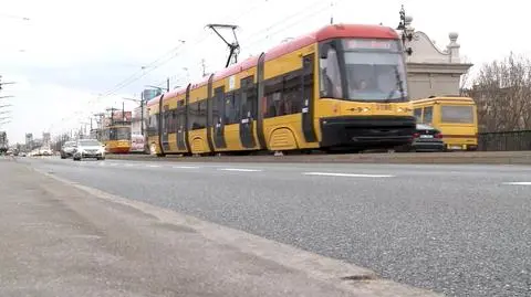 Tramwaje mogą przyspieszyć przy moście Poniatowskiego