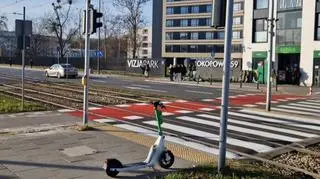 Do potrącenia nastolatki przez tramwaj doszło na Okopowej