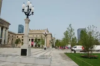 Plac centralny oddany do użytku