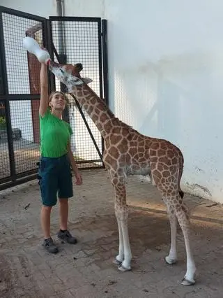 Pietruszka urodziła się w warszawskim zoo