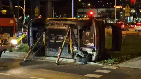 Zderzenie na Broniewskiego 