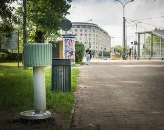 Nowe poidełka w Warszawie