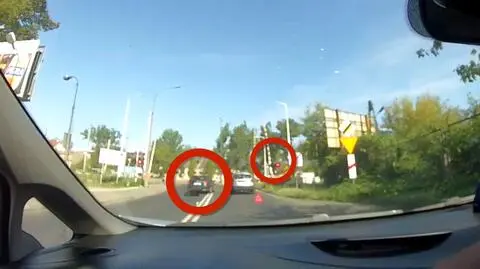 Wjechał na przejazd kolejowy mimo czerwonego światła