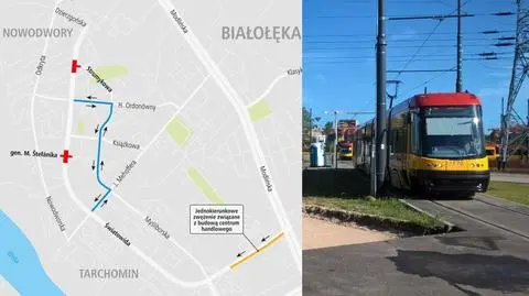 Budują trasę na Nowodwory. Tramwaje na skróconych trasach