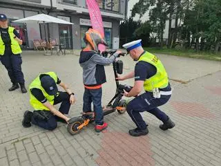 Akcja "e-Hulajnoga, e-Rower - Lokalnie!" na mazowieckich drogach