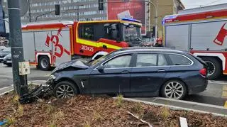 Zderzenie na placu Zawiszy 