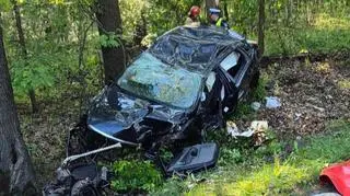 Poważny wypadek na DW 631