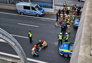 Aktywiści Ostatniego Pokolenia zablokowali trasę S8