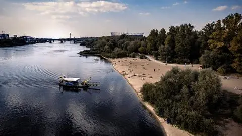Plaże i promy nad Wisłą