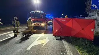 W wypadku na "10" zginęła kobieta