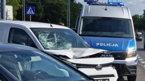 Potrącenie na Marymonckiej