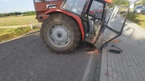 Wypadek w miejscowości Nowa Wrona