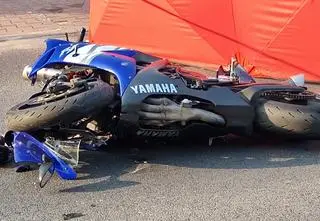 Tragiczny wypadek w Pruszkowie. Motocyklista nie żyje