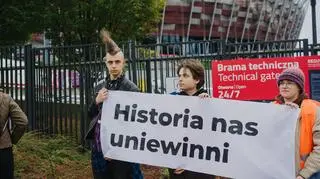 Aktywiści z Ostatniego Pokolenia 