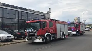 Wypadek na stacji Warszawa Stadion