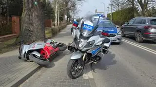 Pościg za motocyklistą 