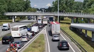 Wypadek na Wisłostradzie 