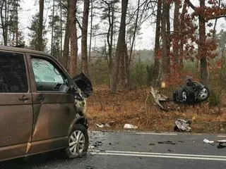 Wypadek w miejscowości Cyganówka