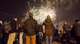 Fajerwerki rozświetliły niebo nad stolicą