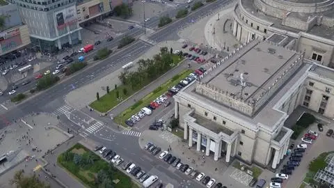 Działka pod dawnym adresem Chmielna 70