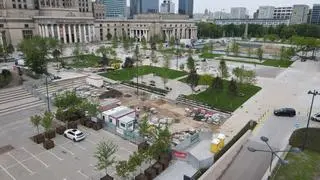 Przebudowa placu Centralnego w Warszawie 