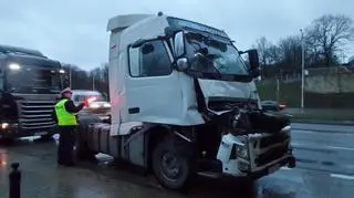 Zderzenie na Wisłostradzie
