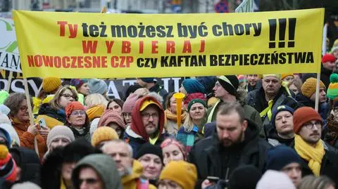 Żółty Marsz w Warszawie