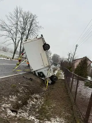 Wypadek w miejscowości Łopocianka 