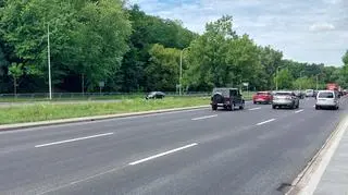 Drogowcy zakończyli prace na wschodniej jezdni Wisłostrady