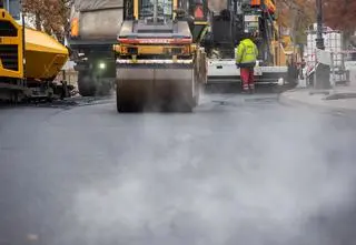 Prace drogowców na czterech ulicach