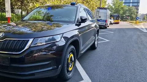 Autobus gwałtownie hamował przed autem prokuratury. Ośmiolatka trafiła do szpitala