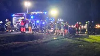 Wypadek pod Siedlcami