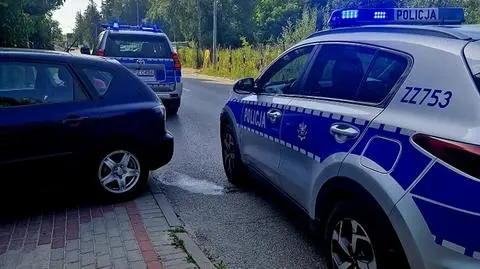 Policjanci zatrzymali kierującą do kontroli