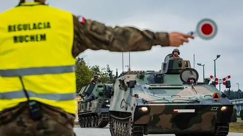 Utrudnienia podczas próby defilady