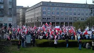 Protest w obronie TV Trwam