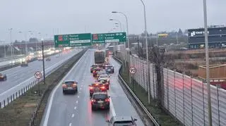 Utrudnienia w rejonie węzła Opacz