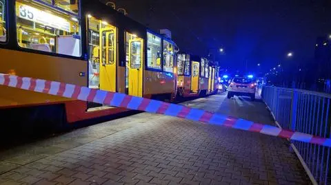 Tramwaj potrącił pieszego na Bielanach 