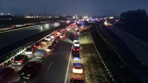 Zderzenie na S7 w miejscowości Zgorzała 