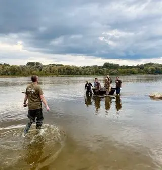 Znaleziska zostały wyciągnięte z Wisły