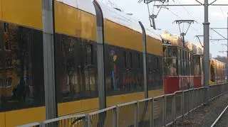 Przez kilkadziesiąt minut nie jeździły tramwaje