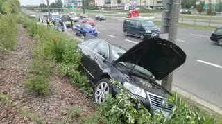 Zderzenie na Rzymowskiego