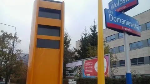 Na Wołoskiej stanęły fotoradary. Wkrótce je włączą
