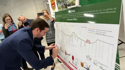 Umowa na opracowanie koncepcji trasy rowerowej wzdłuż linii kolejowej podpisana
