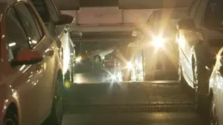 Korek przy wyjeździe z Galerii Młociny (zdjęcie archiwalne)