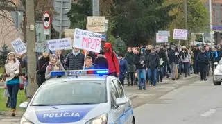 Protest mieszkańców Odolan